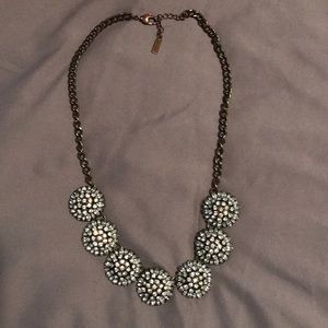 BaubleBar Crystal Dandelion Collar Necklace